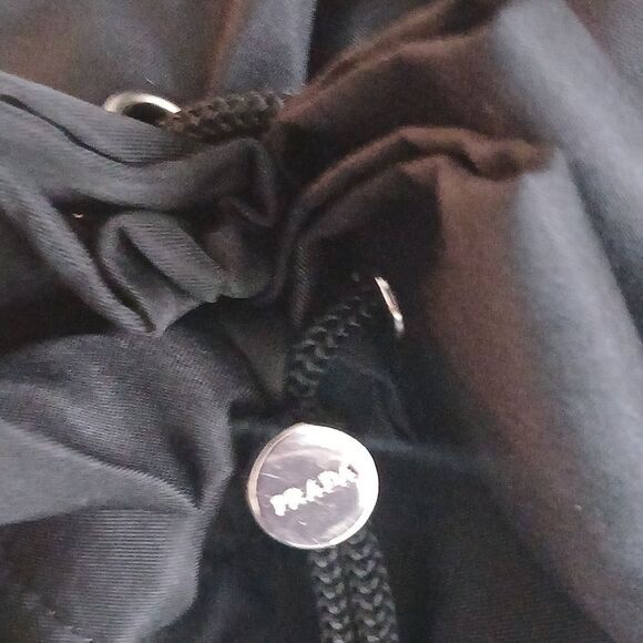 Prada Black Nylon Sling Back Large Bag main image 8